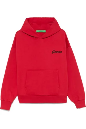 Garment Workshop Logo-embroidered hoodie