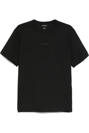 Calvin Klein Rubberised-logo performance T-shirt