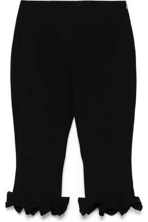 ROTATE Ruffle-hem capris