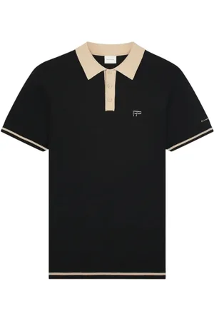 Filling pieces Knitted polo shirt
