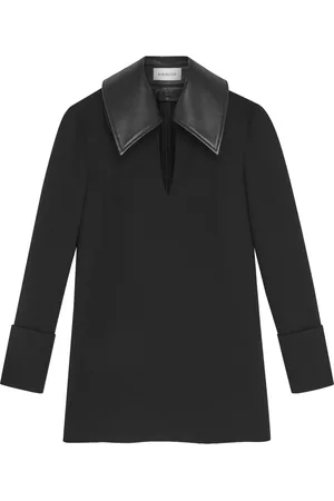 16Arlington Dante contrast-collar minidress