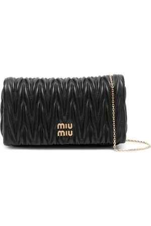 Miu Miu Matelassé-effect mini bag