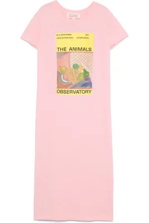 The Animals Observatory Graphic-print dress
