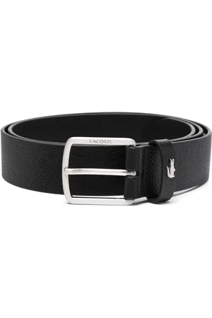 Lacoste Grained leather belt