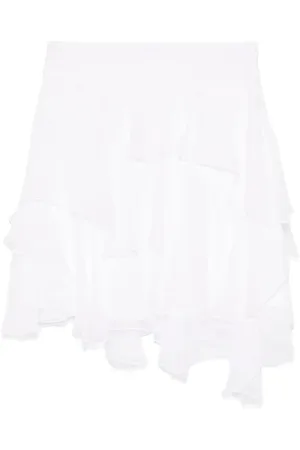 Alberta Ferretti Chiffon mini skirt