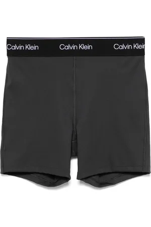 Calvin Klein Logo-waistband compression shorts