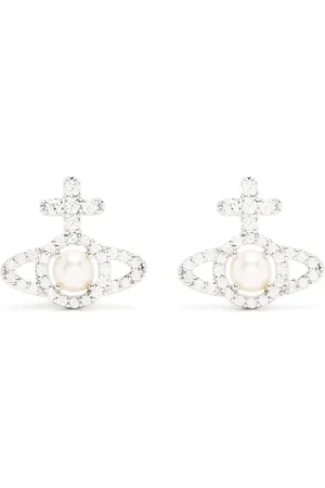 Vivienne Westwood Orb crystal-embellished earrings