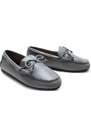 M. Moustache Bow-detail loafers