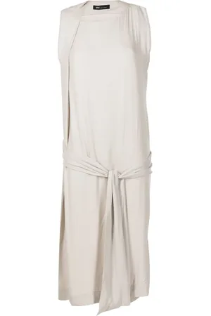 Uma Raquel Davidowicz Funil belted jersey midi dress