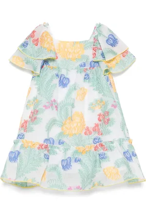 Etro Floral cloqué dress
