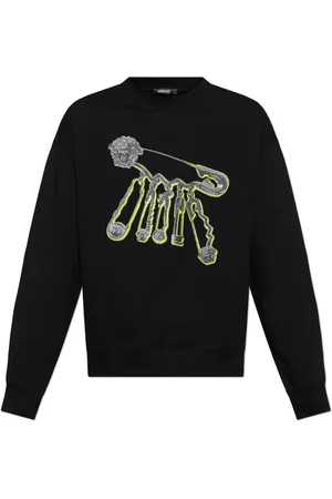 VERSACE Medusa Safety Pin-print sweatshirt