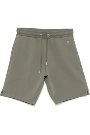 Ami Ami de Coeur-embroidered shorts