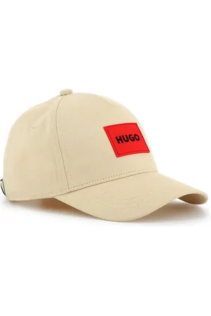 HUGO BOSS Logo-patch cotton cap