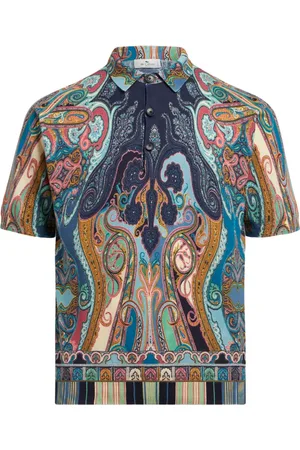 Etro Paisley-print polo shirt