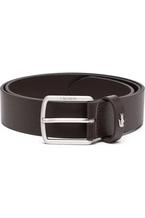 Lacoste Grained leather belt
