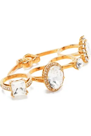 Dolce & Gabbana Knucklebuster crystal-embellished ring