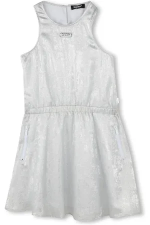 DKNY Logo-plaque dress