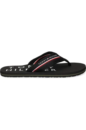 Tommy Hilfiger Logo-print flip flops
