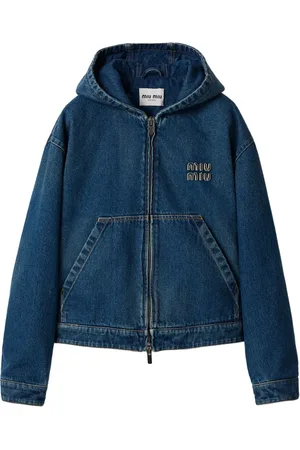 Miu Miu Denim hooded jacket