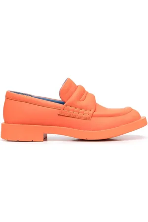 Camper Square-toe leather loafers