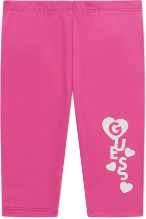 Guess Heart-logo-print leggings