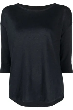 Majestic Scoop-neck fine-knit top