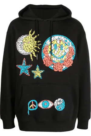 MARKET Mosaic graphic-print hoodie