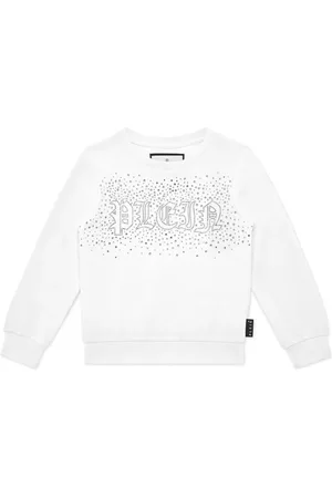 Philipp Plein Logo-appliqué sweatshirt