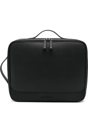 Emporio Armani Logo-embossed laptop bag