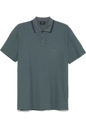BRIONI Piqué polo shirt