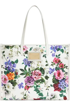 Dolce & Gabbana Large floral-print shoulder bag