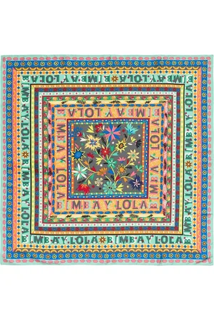 Bimba y Lola Floral-print scarf