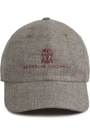 Brunello Cucinelli Logo-embroidered cap