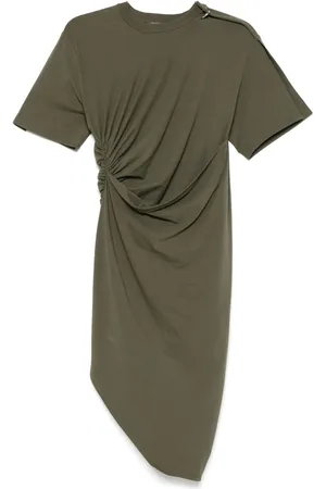 MUGLER Piercing-detail midi dress