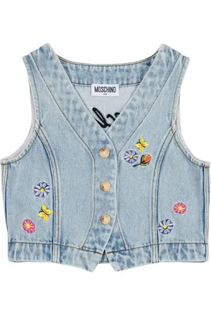 Moschino Denim waistcoat