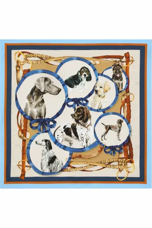 Dolce & Gabbana Dog-print scarf