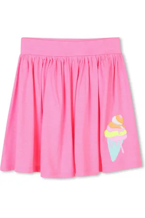 Billieblush Ice cream-embroidered skirt