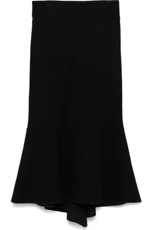 Giorgio Armani 2000s mermaid wool skirt