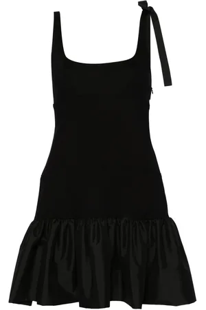 Sandro Peplum-hem jersey minidress
