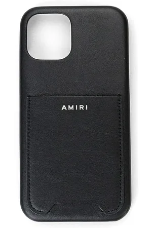 AMIRI Logo-print iPhone 12 case