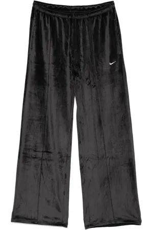 Nike Mid-rise velour track pants