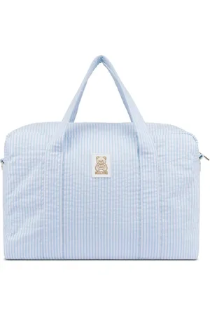 Moschino Striped changing bag
