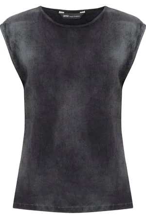 Uma Raquel Davidowicz Ribbed cap-sleeve top