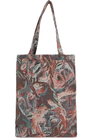 BLESS Pattern-jacquard tote bag