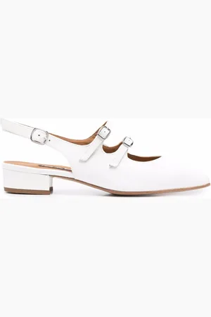 Carel Peche buckled slingback pumps