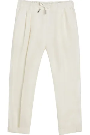 Brunello Cucinelli Drawstring slim-fit trousers