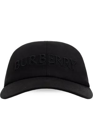 Burberry Logo-embroidered cotton cap