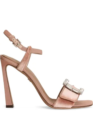 Dolce & Gabbana Crystal-buckle sandals