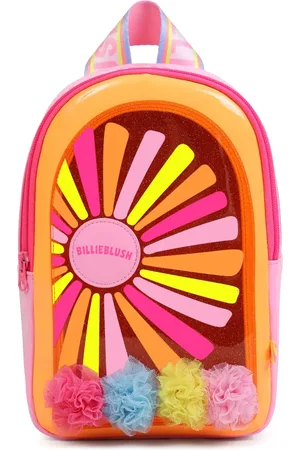Billieblush Pompom-appliqué backpack