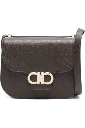 Salvatore Ferragamo Double Gancini cross body bag